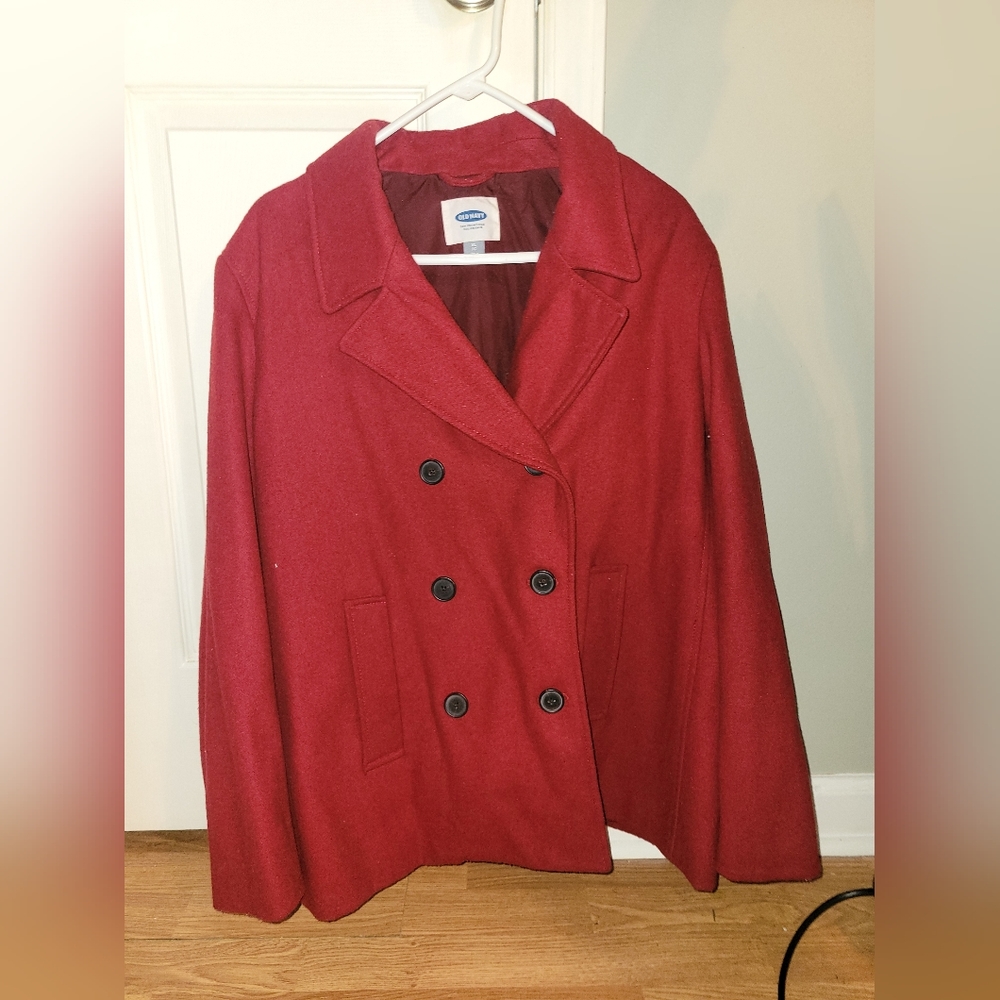 Red Peacoat